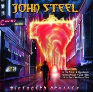 John Steel - Distorted Reality (2 Cd) i gruppen CD / Metal/ Heavy metal hos Bengans Skivbutik AB (4156854)