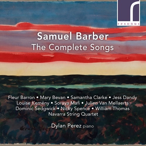 Barber Samuel - The Complete Songs i gruppen CD / Klassisk hos Bengans Skivbutik AB (4157805)