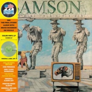 Samson Feat. Bruce Dickinson - Shock Tactics (Ltd. Translucent Green Vinyl) i gruppen VINYL / Metal hos Bengans Skivbutik AB (4157827)