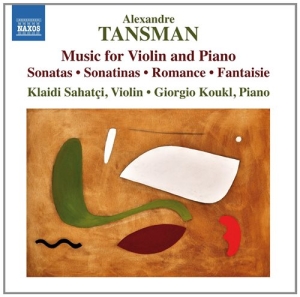 Tansman Alexandre - Tansman: Music For Violin And Piano i gruppen CD hos Bengans Skivbutik AB (4162244)