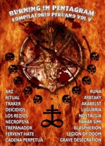 Various Artists - Burning In Pentagram : Compilation i gruppen CD / Metal/ Heavy metal hos Bengans Skivbutik AB (4162887)