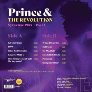 Prince - Syracuse 1985 Part 1 i gruppen VINYL / RnB-Soul hos Bengans Skivbutik AB (4163051)