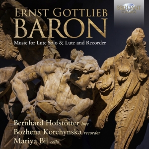 Baron Ernst Gottlieb - Music For Lute Solo & Lute And Reco i gruppen Externt_Lager / Naxoslager hos Bengans Skivbutik AB (4163952)