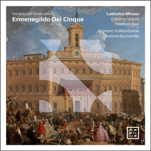 Del Cinque Ermenegildo - Sonatas For Three Cellos i gruppen CD hos Bengans Skivbutik AB (4163961)