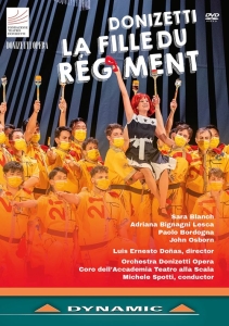 Donizetti Gaetano - La Fille Du Regiment (Dvd) i gruppen Externt_Lager / Naxoslager hos Bengans Skivbutik AB (4163986)