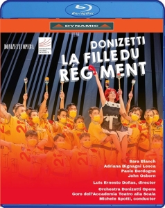 Donizetti Gaetano - La Fille Du Regiment (Bluray) i gruppen DVD & BLU-RAY hos Bengans Skivbutik AB (4163987)