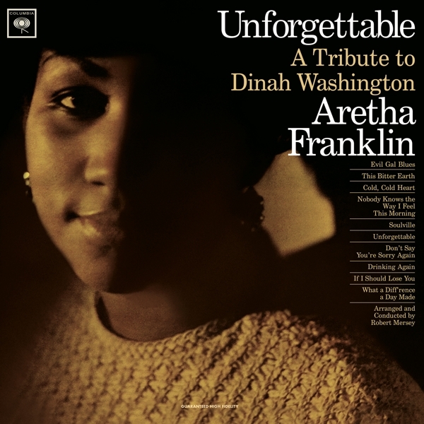 Aretha Franklin - Unforgettable - Tribute To Dinah Washington i gruppen VINYL / RNB, Disco & Soul hos Bengans Skivbutik AB (4164877)