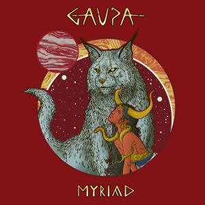 Gaupa - Myriad (Orange marbled Vinyl) i gruppen VINYL hos Bengans Skivbutik AB (4165611)