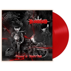 Blood God - Demons Of Rock N Roll (Red Vinyl Lp i gruppen VINYL / Metal hos Bengans Skivbutik AB (4167179)