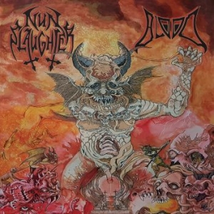 Nunslaughter / Blood - Split i gruppen CD hos Bengans Skivbutik AB (4167194)