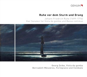 Ruhe Johann Friedrich - Ruhe Vor Dem Sturm Und Drang i gruppen CD hos Bengans Skivbutik AB (4167508)