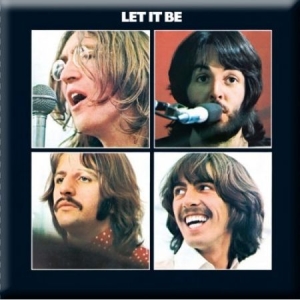 The Beatles - Let It Be Album Magnet i gruppen Minishops / Beatles hos Bengans Skivbutik AB (4168423)