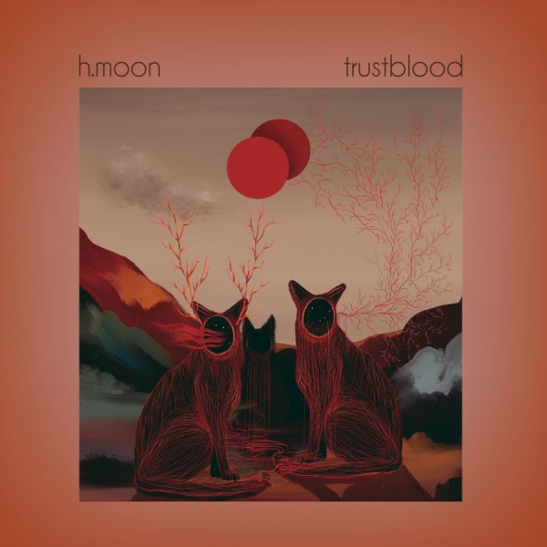 H.Moon - Trustblood (Red) i gruppen VINYL hos Bengans Skivbutik AB (4168426)