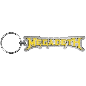 Megadeth - Logo Keychain i gruppen MERCHANDISE / Nøkkelring /  /  hos Bengans Skivbutik AB (4168454)