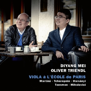 Mei Diyang & Triendl Oliver - Viola A L'ecole De Paris i gruppen CD hos Bengans Skivbutik AB (4169382)