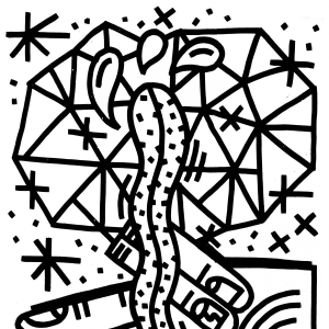 Chrisman - Makila (White/Black Splatter Vinyl) i gruppen VINYL hos Bengans Skivbutik AB (4170717)