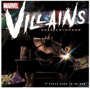 Marvel Villains 2022 Official Calendar i gruppen Labels /  hos Bengans Skivbutik AB (4171127)