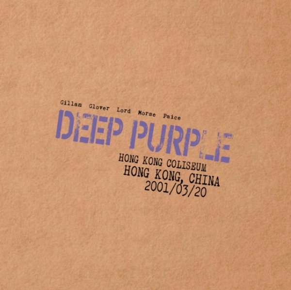 Deep Purple - Live In Hong Kong 2001 (Purple Marb i gruppen VINYL / Metal/ Heavy metal hos Bengans Skivbutik AB (4171882)