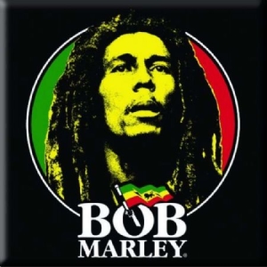 Bob Marley - Logo Face Magnet i gruppen Merchandise hos Bengans Skivbutik AB (4172237)