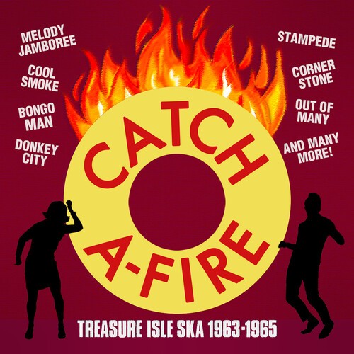 Various Artists - Catch A-Fire - Treasure Isle Ska 19 i gruppen Annet / hos Bengans Skivbutik AB (4172829)