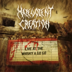 Malevolent Creation - Live At Whiskey A Go Go (Clear Viny i gruppen VINYL / Metal hos Bengans Skivbutik AB (4175213)