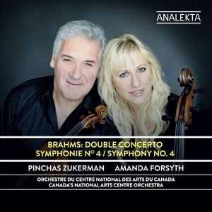 Zukerman Pinchas Forsyth Amanda - Brahms: Double Concerto / Symphony i gruppen CD hos Bengans Skivbutik AB (4176114)
