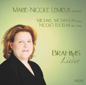 Lemieux Marie-Nicole - Brahms: Lieder i gruppen CD hos Bengans Skivbutik AB (4176314)
