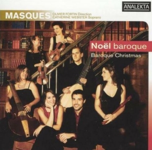 Masques Fortin Olivier - Baroque Christmas i gruppen VI TIPSER / Julemusikk på Vinyl & CD hos Bengans Skivbutik AB (4176316)