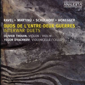 Dyachkov Yegor Thouin Olivier - Interwar Duets i gruppen Externt_Lager / Naxoslager hos Bengans Skivbutik AB (4176752)