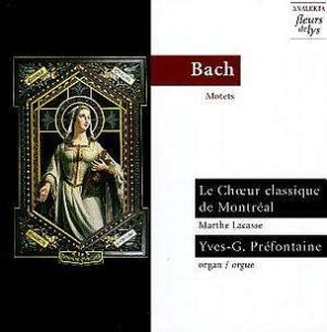Le Choeur Classique De Montréal Pr - J.S. Bach: Motets i gruppen CD hos Bengans Skivbutik AB (4176762)