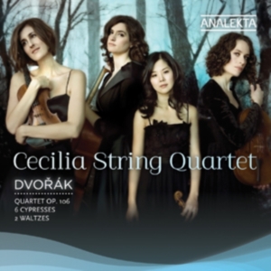 Cecilia String Quartet - Dvorak: Cypresses & String Quartet i gruppen Externt_Lager / Naxoslager hos Bengans Skivbutik AB (4178153)