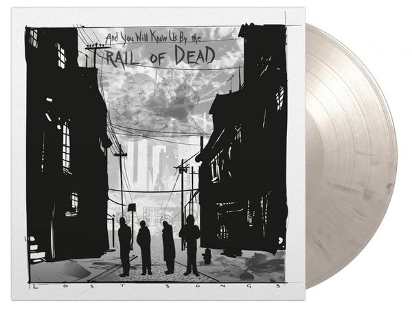 ...And You Will Know Us By The Trail Of Dead - Lost Songs (Ltd Black & White Marbled 18 i gruppen VINYL / Metal hos Bengans Skivbutik AB (4179406)