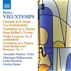 Vieuxtemps Henri - Fantasie 'La Sentimentale' Variati i gruppen CD hos Bengans Skivbutik AB (4180841)