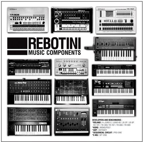 Rebotini Arnaud - Music Components i gruppen Annet / hos Bengans Skivbutik AB (4181063)
