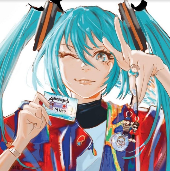 Anamanaguchi - Miku (Blue) i gruppen VINYL / Toppselgere hos Bengans Skivbutik AB (4181233)