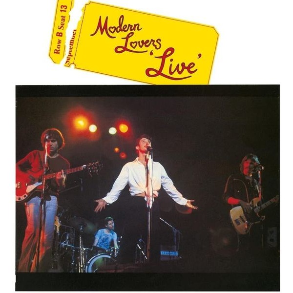Richman Jonathan & The Modern Lover - Modern Lovers 'Live' i gruppen CD / Rock hos Bengans Skivbutik AB (4181361)
