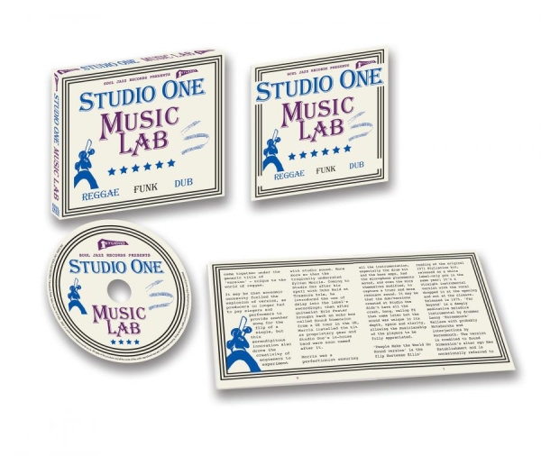 Soul Jazz Records Presents - Studio One Music Lab i gruppen CD / Toppselgere hos Bengans Skivbutik AB (4181380)