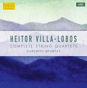 Villa-Lobos Heitor - Complete String Quartets (6Cd) i gruppen CD hos Bengans Skivbutik AB (4181665)