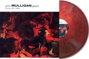 Mulligan Gerry Quartet - Featuring Chet Baket (Marble Red) i gruppen VINYL / Jazz hos Bengans Skivbutik AB (4183165)