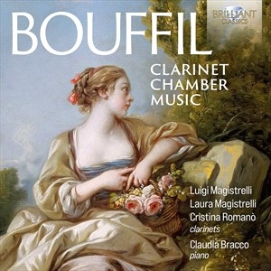 Bouffilm Jacques-Jules - Clarinet Chamber Music i gruppen CD hos Bengans Skivbutik AB (4183291)