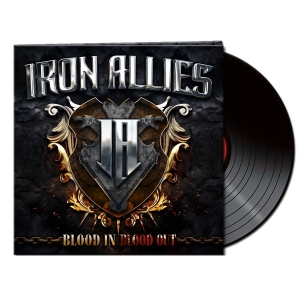 Iron Allies - Blood In Blood Out (Black Vinyl Lp) i gruppen VINYL / Metal hos Bengans Skivbutik AB (4185195)