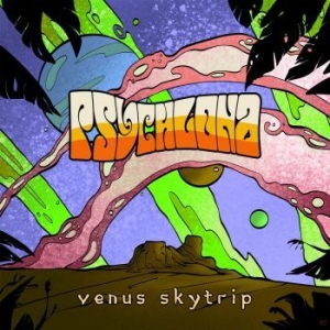 Psychlona - Venus Skytrip (Purple Marbled Vinyl i gruppen VINYL / Metal hos Bengans Skivbutik AB (4186013)