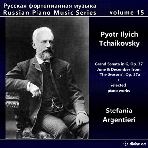 Tchaikovsky Pyotr Ilyich - Russian Piano Music, Vol. 15 i gruppen CD hos Bengans Skivbutik AB (4186672)