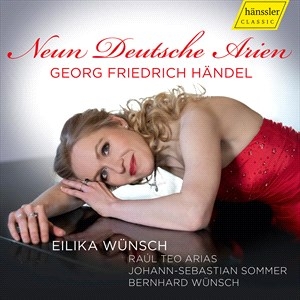 Handel Georg Friedrich - Neun Deutsche Arien (Nine German Ar i gruppen Externt_Lager / Naxoslager hos Bengans Skivbutik AB (4186693)