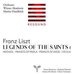 Haselbock - Liszt: Legends Of The Saints 1 i gruppen CD hos Bengans Skivbutik AB (4186729)