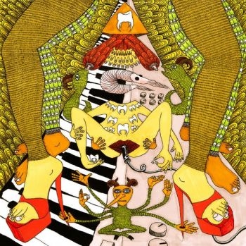 Goat - Oh Death (Acid Orange Vinyl) i gruppen VINYL / Toppselgere hos Bengans Skivbutik AB (4188305)