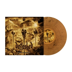 Defleshed - Grind Over Matter (Brown/Black Swir i gruppen -Start Metal Blade hos Bengans Skivbutik AB (4189130)
