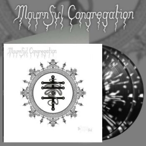 Mournful Congregation - June Frost (2 Lp Black/White Splatt i gruppen VINYL hos Bengans Skivbutik AB (4189683)