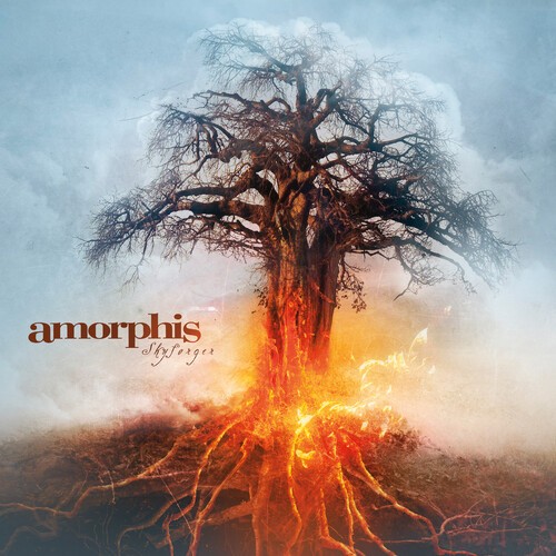 Amorphis - Skyforger (Clear+Purple Marbled Vin i gruppen VINYL / Metal/ Heavy metal hos Bengans Skivbutik AB (4189759)