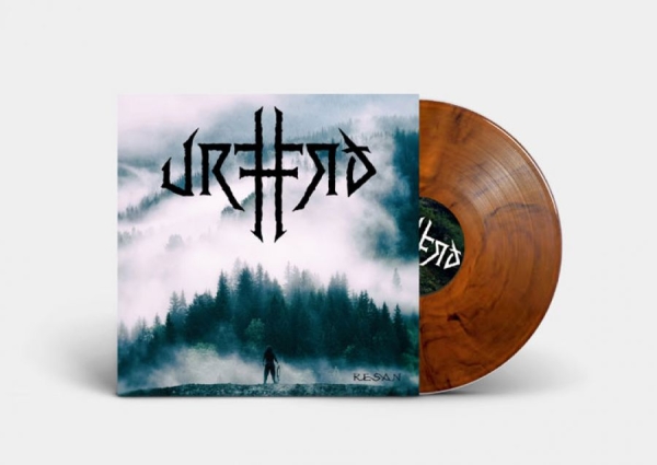 Urferd - Resan (Marble Trans Orange/Black) i gruppen VINYL / Metal hos Bengans Skivbutik AB (4192779)